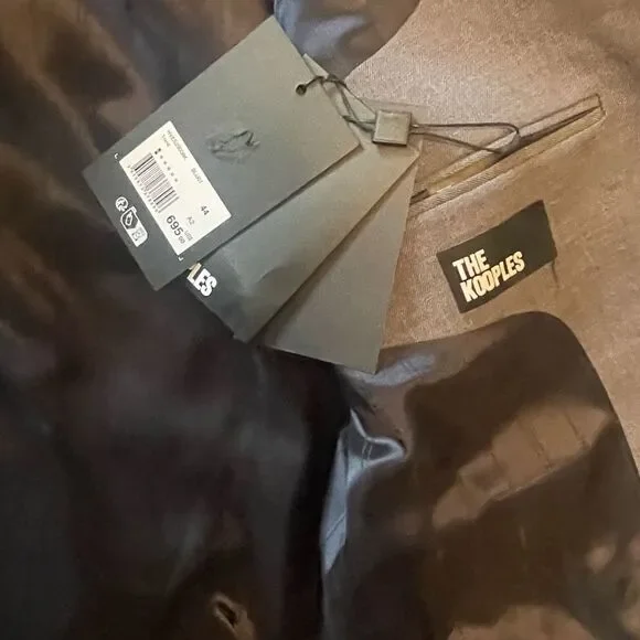 Men's Gray Blazer the Kooples Grench brand